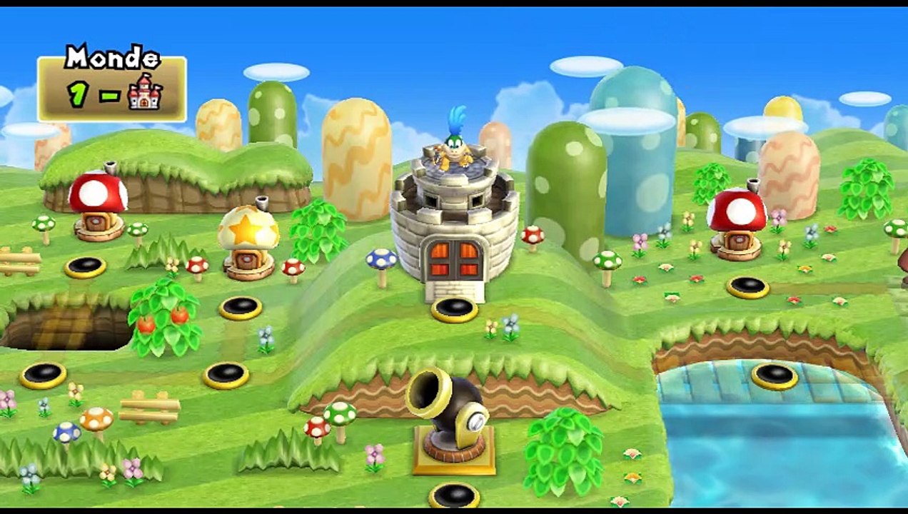 New Super Mario Bros. Wii 7: Retro Heaven online multiplayer - wii