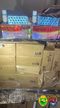 Após perseguição na PR-323, PM apreende grande quantidade de anabolizantes e medicamentos