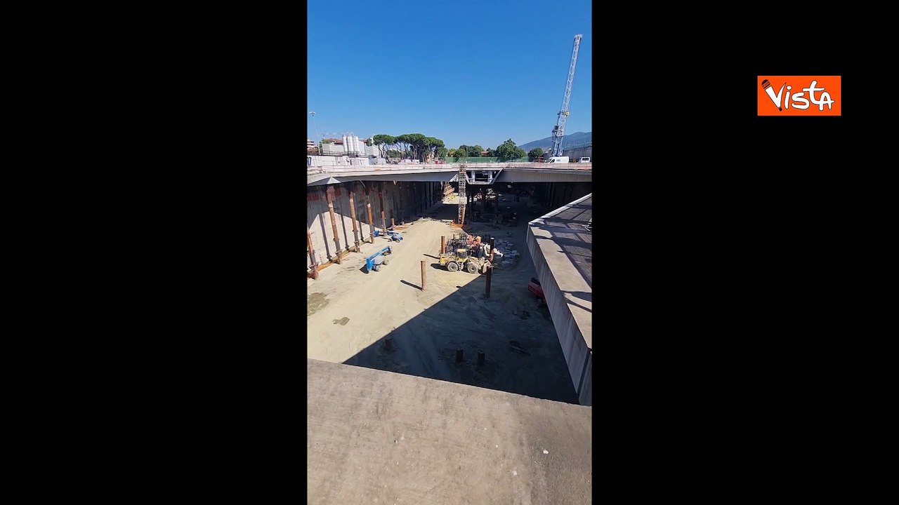 Tav a Firenze, il sopralluogo del Presidente toscano Giani con l'ad RfI Strisciuglio