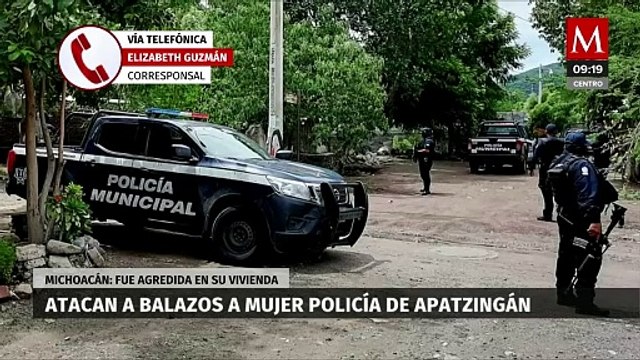 Mujer policía sufre ataque armado en su propia vivienda en Apatzingán, Michoacán