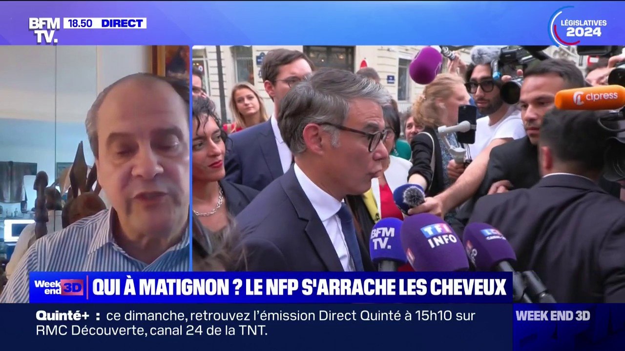 Jean-Christophe Cambadélis, ancien secrétaire national du Parti socialiste: "Olivier Faure est le seul à pouvoir élargir le Nouveau Front populaire"