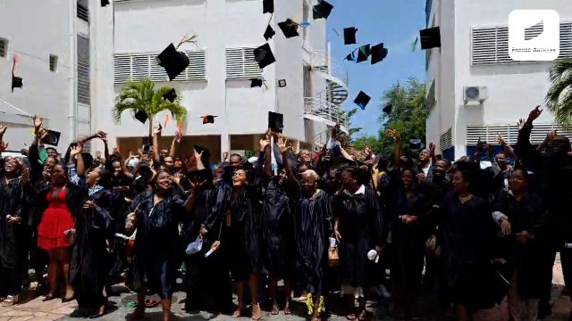 EN IMAGES. À l'IUT de Martinique, les étudiants fêtent l'obtention de leur diplôme ce samedi