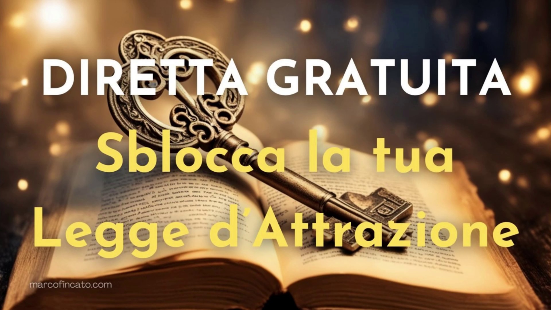 Video Sblocca la tua Legge d'Attrazione