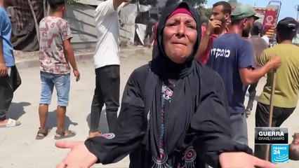 Hospital Nasser desbordado tras ataque israelí a "zona segura" al sur de la Franja de Gaza