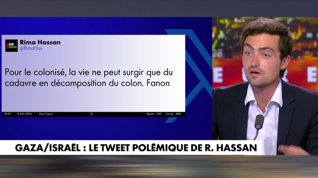 Nathan Devers : «Soit elle ne l’a pas lu et c’est une citation hors de son contexte, soit elle l’a lu dans son contexte et c’est très problématique»