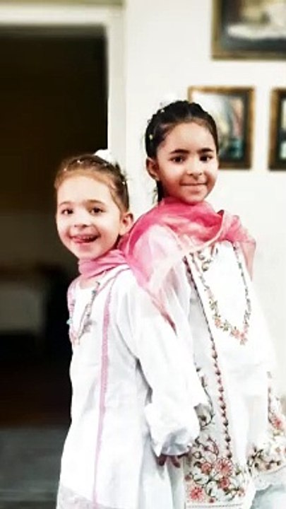 Beautiful kids happy family