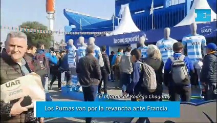 Los Pumas por la revancha en Vélez ante Francia