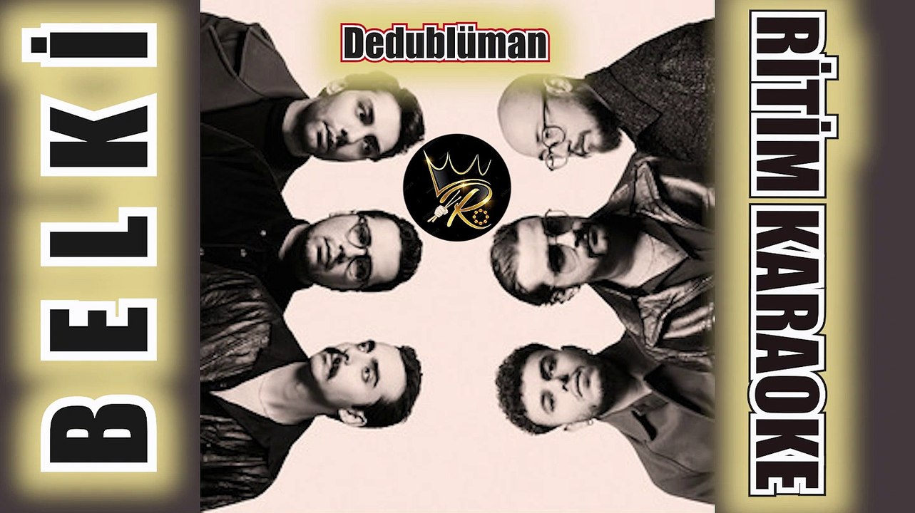 Belki - Dedublüman ✩ Ritim Karaoke Orijinal Trafik (Vahde Türkçe Rock)