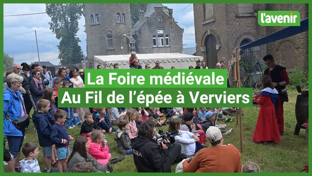 La Foire médiévale Au Fil de l'épée à Verviers
