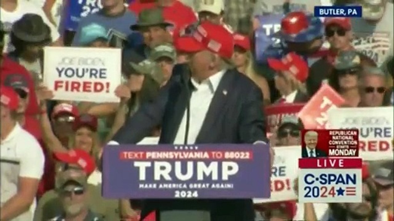 Donald Trump'a suikast girişimi: Miting'de ateş açıldı