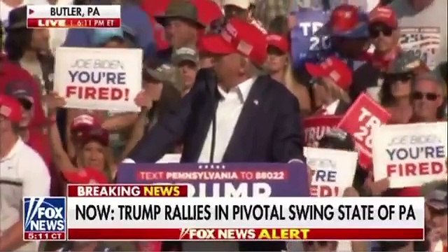 Trump'ın mitinginde silahlı saldırı