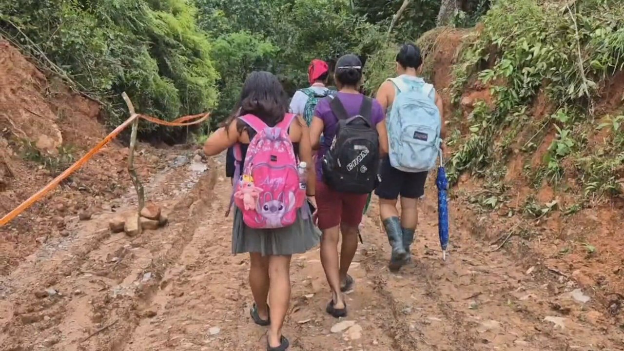 Cuatros sectores en Penonomé quedan incomunicados tras registrarse varios deslizamientos de tierra