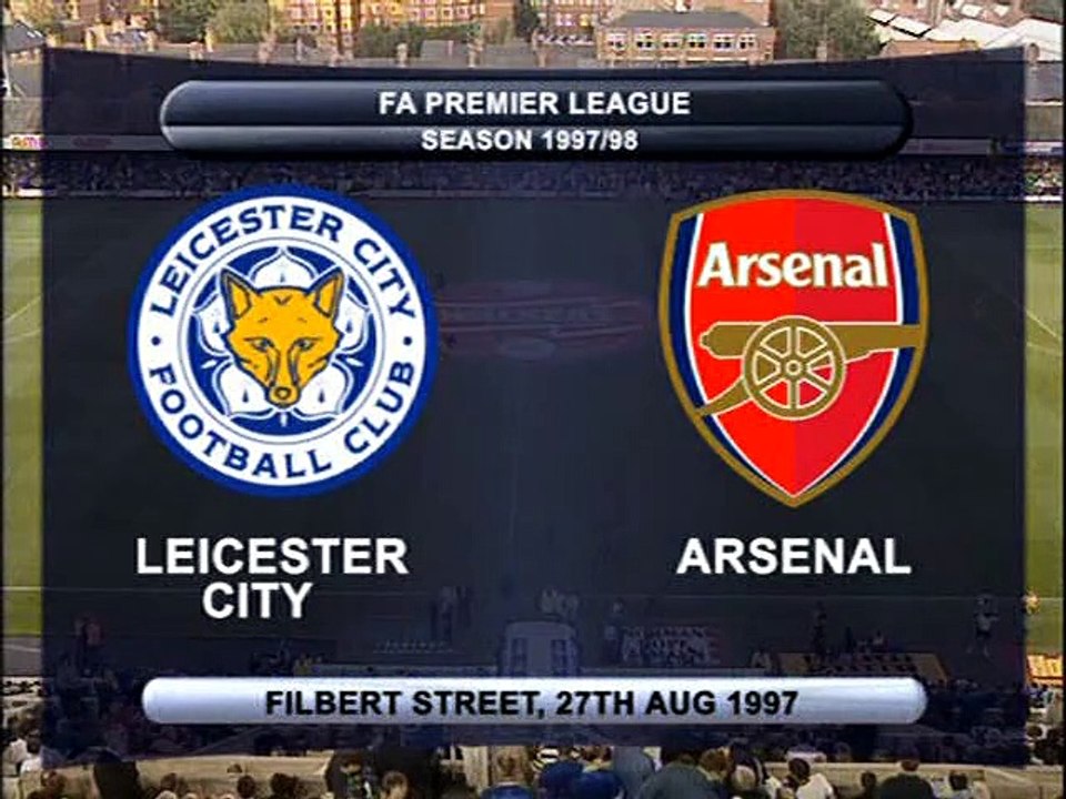 EPL 27.08.1997 - Leicester City vs Arsenal
