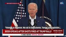 Biden se niega a condenar el atentado contra Trump como intento de asesinato: 