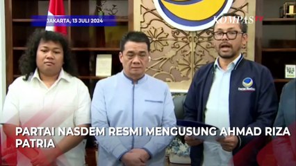 Resmi! Partai NasDem Usung Riza Patria dan Marshel di Pilkada Tangsel