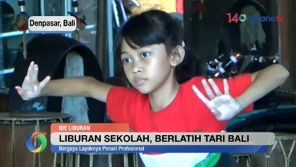 Lucu dan Mengemaskan, Lihat Anak-Anak Berlatih Tari Bali