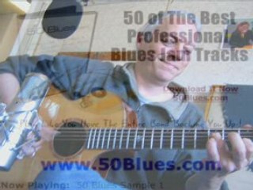 Blues/Jazz/Fusion Guitar Backing Jam Tracks 2nd SAMPLE Music