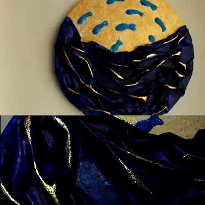 I traveled from sky to ocean by my #painting