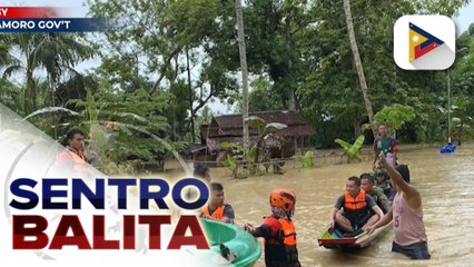 BARMM, naka-red alert dahil sa matinding pagbaha