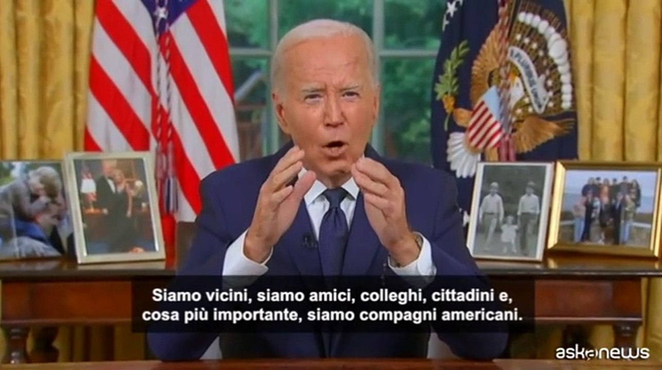 L'appello di Biden: abbassare i toni, fare tutti un passo indietro