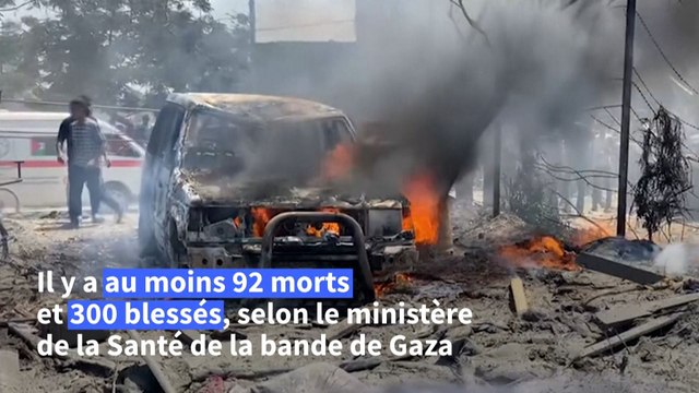 Gaza : des frappes provoquent un carnage dans un camp de déplacés, deux chefs du Hamas visés