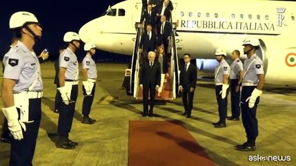 Il presidente Mattarella ? arrivato in Brasile, vedr? Lula