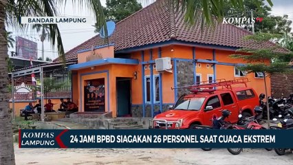 24 Jam! BPBD Siagakan 26 Personel saat Cuaca Ekstrem