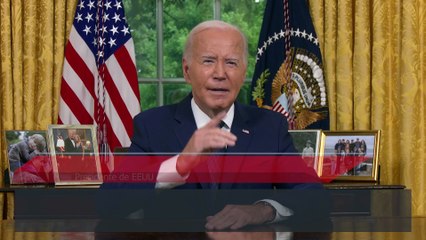 Biden pide "enfriar" el clima político y que no sea un campo de batalla
