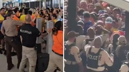 Coppa America, sicurezza in tilt: migliaia di tifosi sfondano i controlli