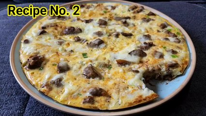 Crispy Fried Chicken and Chicken Liver Omelette