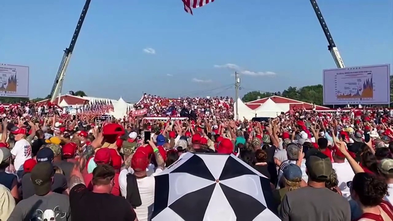 Video muestra los momentos que siguieron tras los disparos contra Donald Trump