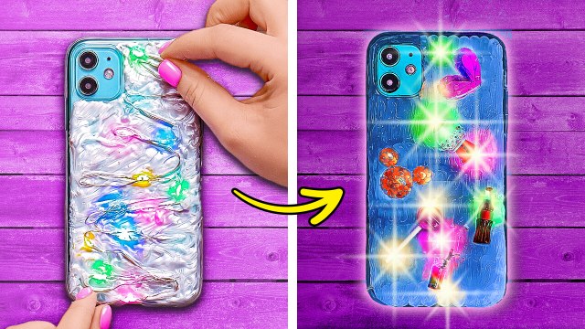 HOW TO DECORATE YOUR PHONE CASE Cute DIY Phone Cases