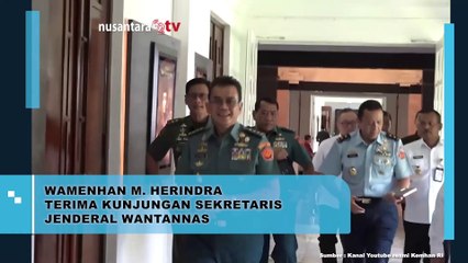 Wamenhan RI Terima Kunjungan Sesjen Wantannas: Bahas Situasi Politik dan Keamanan Pasca Pemilu