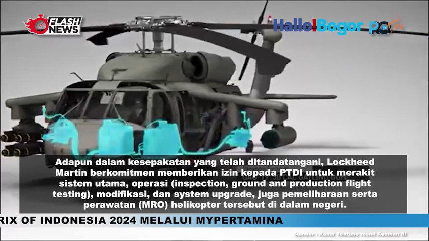 PTDI Optimis Pengadaan Helikopter Black Hawk Dimulai Triwulan Ketiga 2024