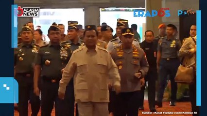 Prabowo Beri Pembekalan Kepada 960 Calon Perwira Remaja TNI-POLRI 2024 : Profesi Ini Terhormat dan Mulia,Tapi Butuh Ketelaan
