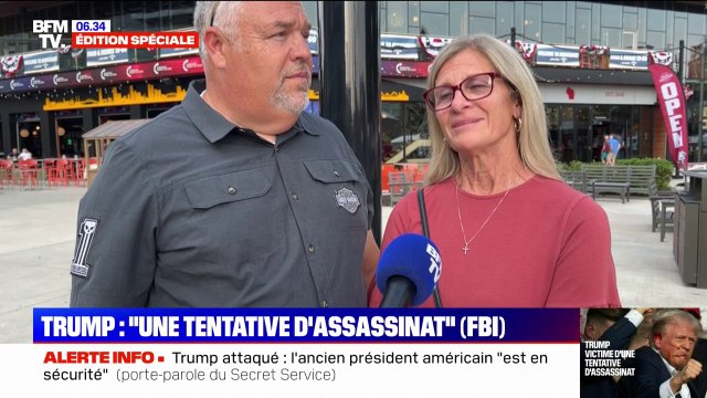 C'est effrayant : les Américains sous le choc après l'attaque qui a visé Donald Trump en plein meeting