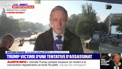 Après l'attaque qui a visé Donald Trump, le périmètre de sécurité reste inchangé pour encadrer le défilé du 14-Juillet à Paris