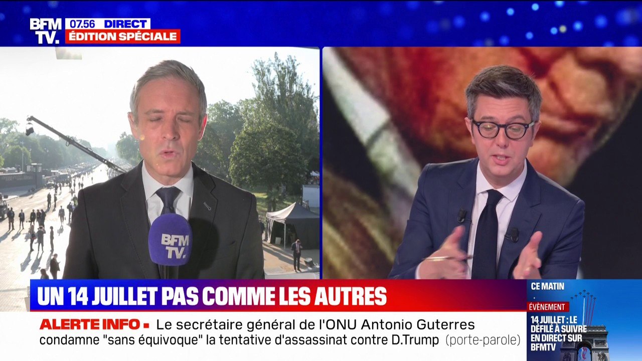 Emmanuel Macron adresse sur X (ex-Twitter) ses "vœux de prompt rétablissement" à Donald Trump