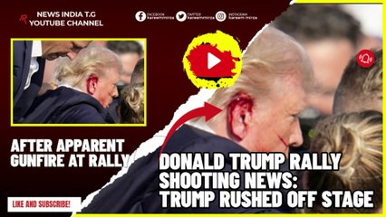 下载视频: Breaking News Donald Trump Attack | Trump Leaves Hospital Donald Trump Rally Shooting