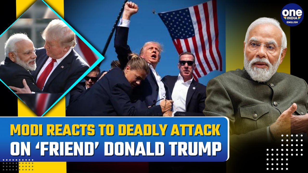 Trump’s Assassination Attempt: Modi ‘Deeply Concerned’ About ‘Friend’ Donald Trump, Condemns Attack