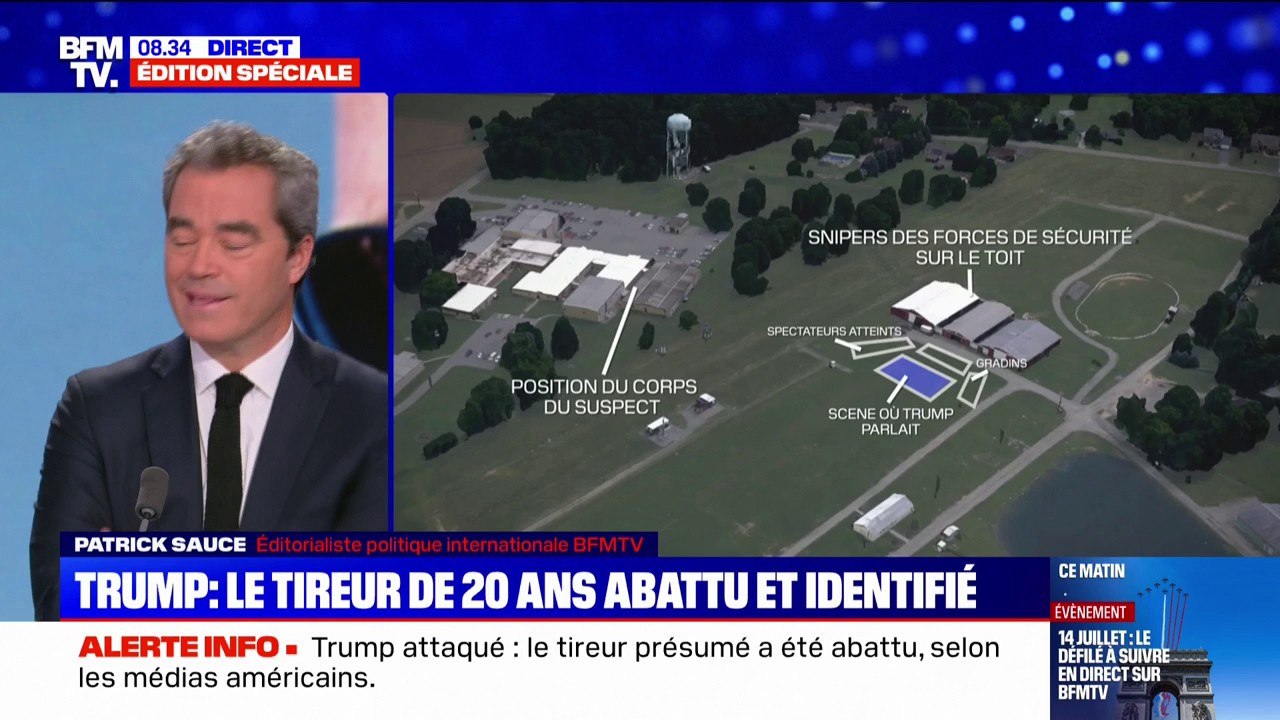 Enregistré au parti républicain, diplômé en 2022, arme utilisée... Le profil du principal suspect et les circonstances de l'attaque contre Donald Trump se précisent