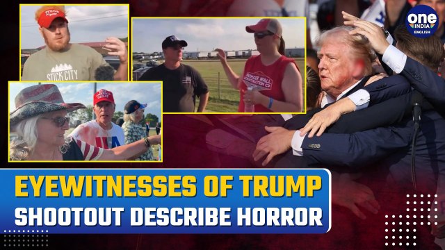 Was Trump Assassination Staged? Eyewitness Of Trump Murder Bid Share Shocking First-Hand Information