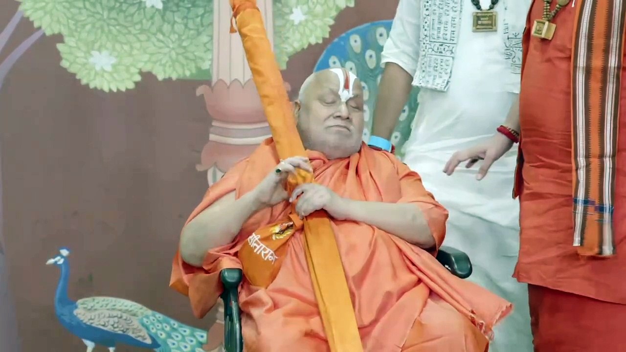 #ARWeddingCelebrations are elevated by the holy presence of Jagadguru Rambhadracharya ji