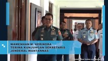 Wamenhan M. Hendra Terima Kunjungan Sekretaris Jenderal Wantannas