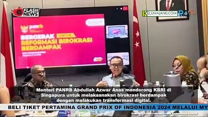 Menteri Anas Dukung KBRI Singapura Tingkatkan Integrasi Layanan Digital