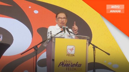 Anwar umum peruntukan tambahan RM100 juta kepada FELDA