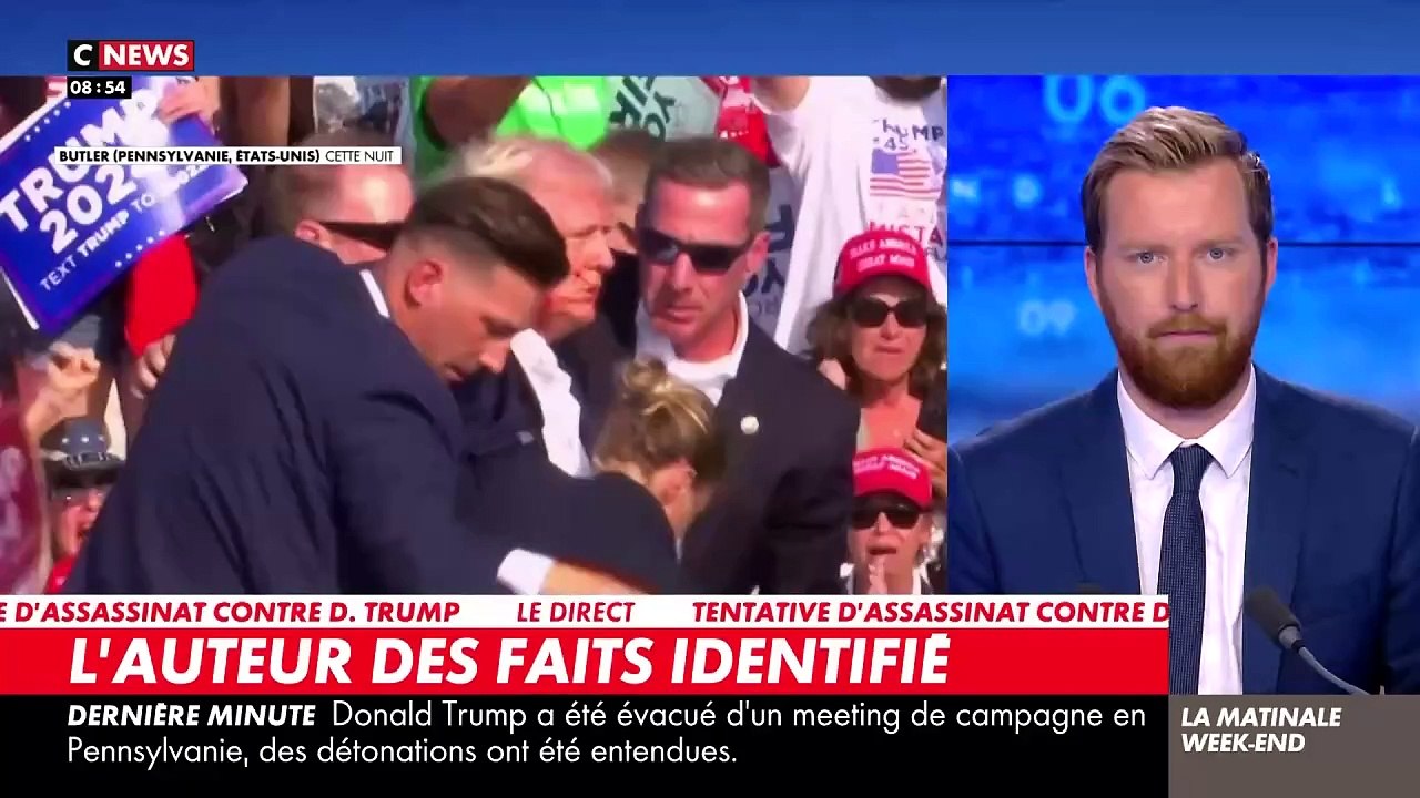 Tentative d'assassinat contre Donald Trump - Les témoignages chocs de personnes présentes qui ont tenté d'aider l'une des victimes: "Il y avait beaucoup de sang et de la matière cérébrale"