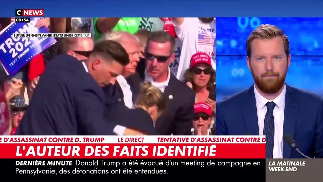 Tentative d'assassinat contre Donald Trump - Les témoignages chocs de personnes présentes qui ont tenté d'aider l'une des victimes: Il y avait beaucoup de sang et de la matière cérébrale