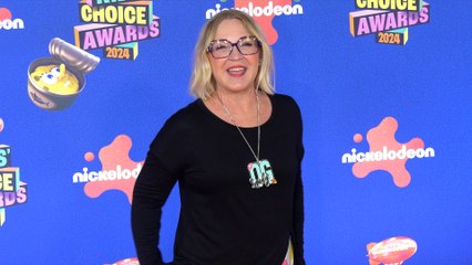 Carolyn Lawrence 2024 Kids' Choice Awards Orange Carpet