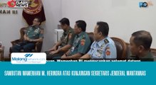 Sambutan Wamenhan M. Herindra atas Kunjungan Sekretaris Jenderal Wantannas